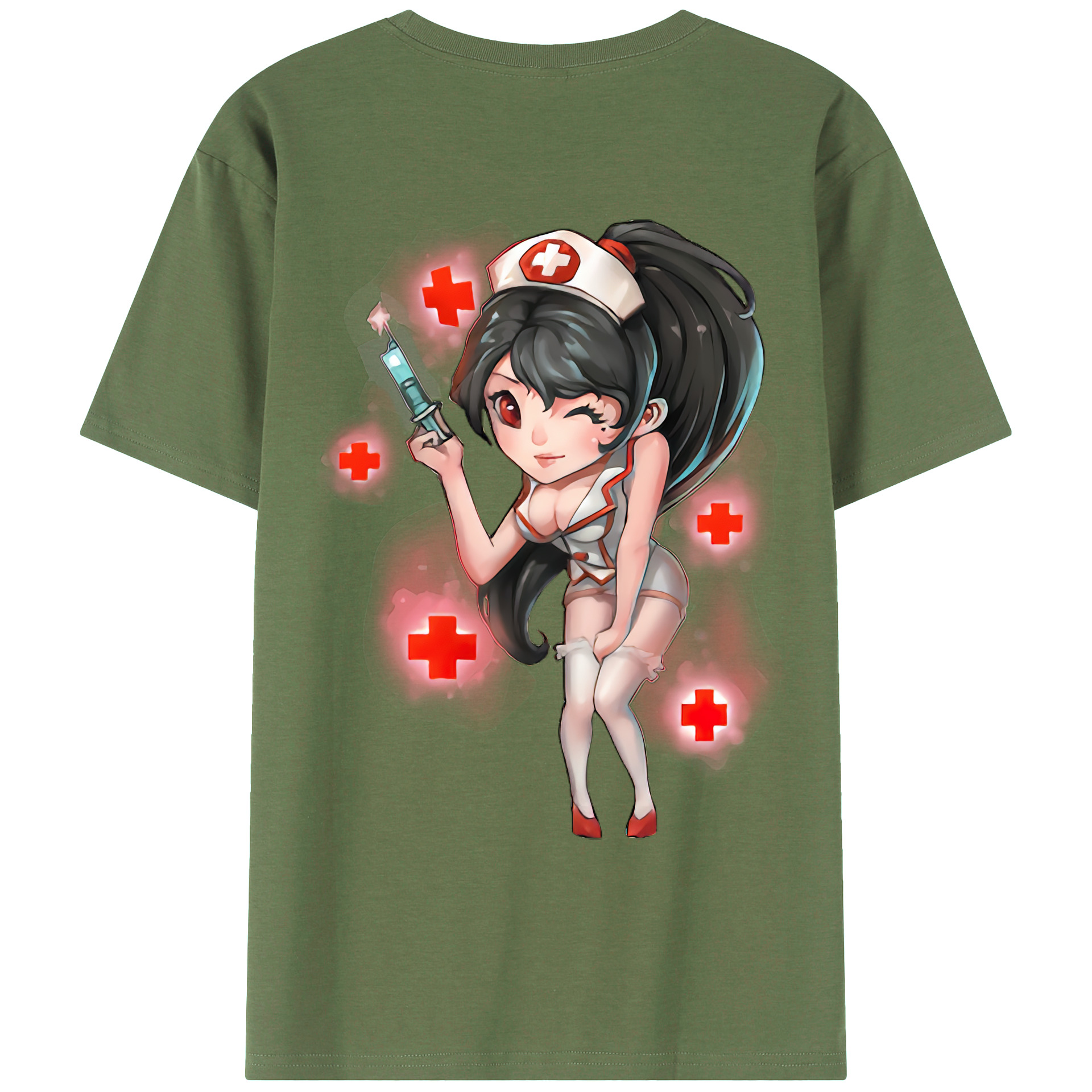 （画像用） リーグ・オブ・レジェンド League of Legends LOL 綿100％ メンズ半袖Tシャツ（バックプリント） 通気性